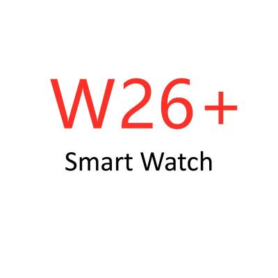 China 3G music reloj smart band w26 w26+ t500 t500+ plus smartwatch watch 6 phone strap watches with display newcomers oled 2021 for sale