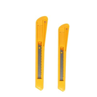 China Snap Off Blade 9mm Plastic Handle Utility Knife for sale