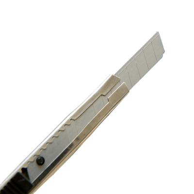 China Quick-Change 9mm Stainless Steel Auto-Lock Utility Knife for sale