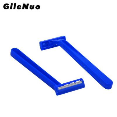 China Twin Blade Plastic Shaving Razor One Time Razor for sale