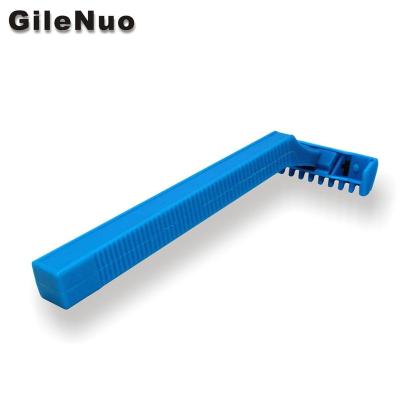 China Madical Single Blade Stainless Steel Single Blade Razor Manufacturer for sale