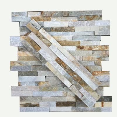 China Traditional cultured stone panel - natural stone wall tiles for interior and exterior for sale