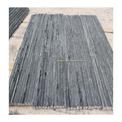 China Landscape Modern Natural Stone Black Water Garden Culture Stone Stone for sale