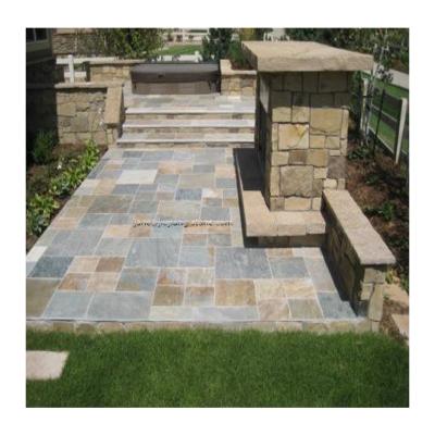 China Coastal Natural Slate Stone Paver Suppliers, Natural Slate Tiles For Landscaping for sale