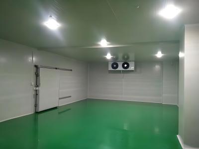 China Automatic Defrosting Refrigeration Cold Room With PUR / PIR Core Hinged Sliding Doors for sale