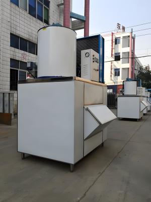 China Yongrui 20tons/Day Solid Flat Cut Ends Tube Ice Machine Heavy Duty for sale