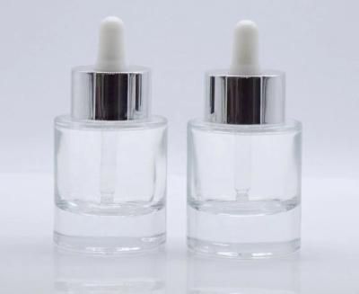 China Silver Cosmetics 15ML/30ML/50ML/Small Volume Dropper Bottle Cap Dropper Bottle for sale