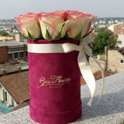 China Beauty Handmade Wholesale Party Package Rose Acrylic Flower Gift Box Paper Box Roses/Flower Box for sale