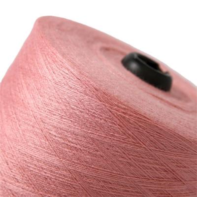 China Sustainable Wholesale Good Price Elegant Hide Red Color 2/28' S 50% Viscose 20% 30% Polyester Nylon Core Spun Yarn for sale