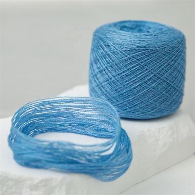 China Factory direct supply viable polyester rabbit fleece viscous nylon core spun yarn for knitting for sale