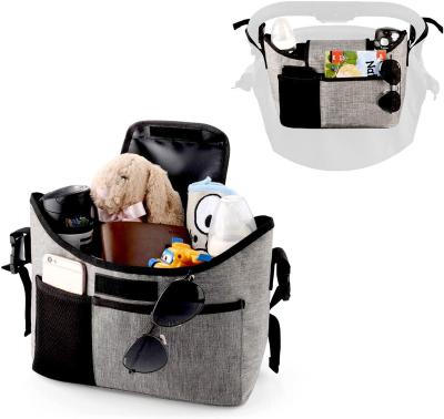 China Multifunctional Stroller Handbag Waterproof Baby Bag Organizer Water Resistant Infant Baby Storage Bag for sale