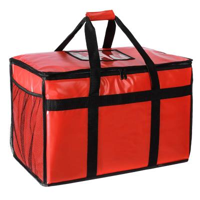 China Large Waterproof Insulated Food Delivery Grocery Delivery Bag Large Insulated Commercial Supply Bag For Food Carrying for sale