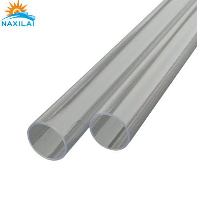 China Heat / Corrosion / Wear Resistant Naxilai Clear Polycarbonate Tube Sizes Clear Transparent Pipe Polycarbonate Lexan Tubes for sale