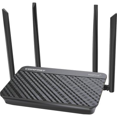 China Support OFDMA Comfast WiFi 6 802.11 AX AX1800 Gigabit Wireless LAN WAN 1800Mbps WiFi Router CF-XR10 for sale