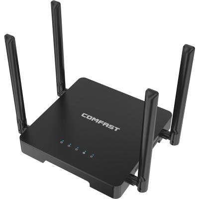 China 2021 New Arrivals CF-N5 512MB RDA 32MB SNAP 1200Mbps Gigabit Routers 5G WiFi Dual Band Wireless Router for sale