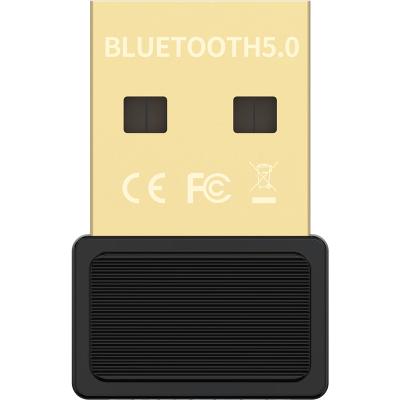 China Wholesale CF-B02 Mini Portable Blue-tooth Dongle 5.0 Wireless USB Bluetooth5.0 Adapter For PC 14*22*6mm for sale