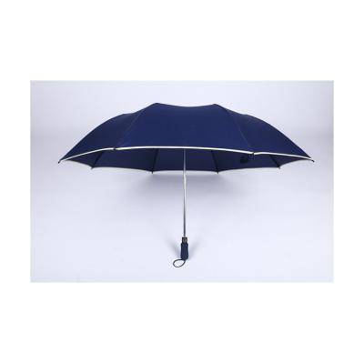 China Large area purchasing wholesale manufacturers folding rain umbrella sun protection tow fold golf umbrella for sale