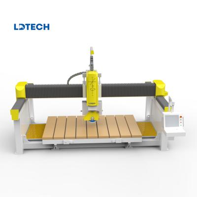 China Construction worksÂ   4 Axis Bridge Saw Stone / Marble / Quartz Cutting Machine Countertop Manufacturing for sale