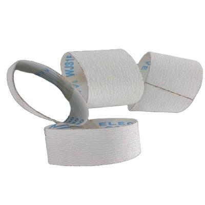 China White Coated For J Weight Anti-Clogging Non-Loading Sanding Emery Belt for sale