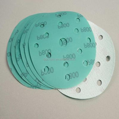 China Hook And Loop Abrasive Polishing Disc For Air Sander And Dual Action Car Polisher for sale