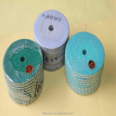 China Supply Excellent Performance Wet Diamond Polishing Pads Hot Selling For Polishing Marble Granite for sale