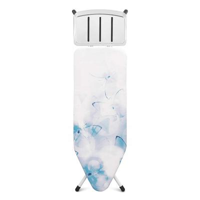 China Fold Sliding Wall Mount Steam Ironing Board With Rail for sale