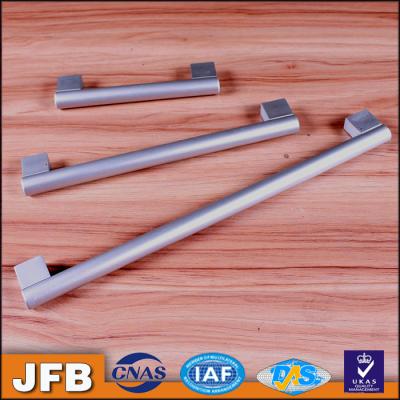 China Aluminum extrusion furniture accessory standard stock aluminum door handle Solid square aluminum handle for sale