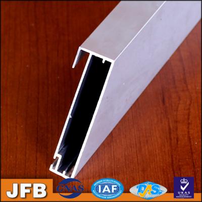 China Aluminium kitchen cabinet doors profile/ extruded aluminum edge banding aluminum products for door for sale