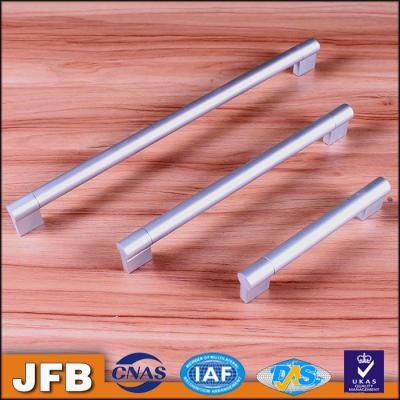 China ITEM E628 CC128mm foggy silver household various colours finished aluminum drawer cabinet door pull aluminum handles for sale