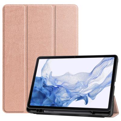 China PU For Samsung Tab S8 SM-X700/SM-X706 Case Cover 11 Inch S7 T870/875 Tablet Case Silica Gel Leather Shockproof Soft Shell for sale