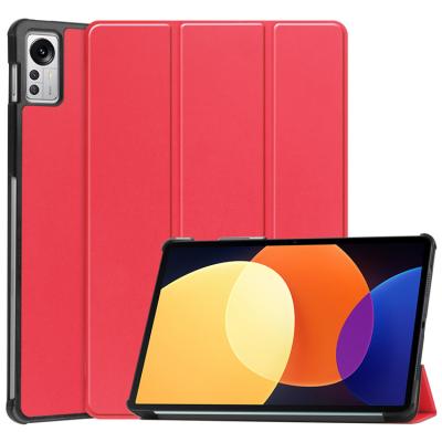 China PU For Xiaomi Pad5 Pro 12.4 Inch 2022 Case Computer Shockproof Flat Leather Case Cover Custom Printed Pattern Hard Shell for sale