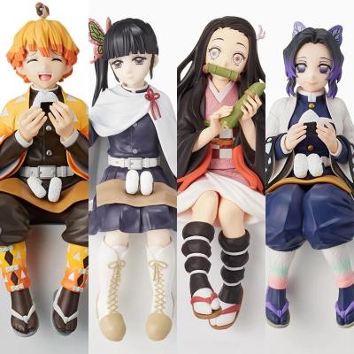 China Cute New Anime Gift Ghost Slayer Blade Tanjiro Xiaoba Toys Boys And Girls Handmade Birthday Gifts Real for sale