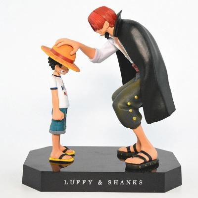 China 2022 New Encounter Redhead One Piece Luffy PVC Doll Fashion Handmade High Quality Boy Gift for sale