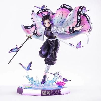 China Kochou Shinobu Figure Kamado Nezuko Kimetsu Figure Kanroji Mitsuri Gift 23cm Demon Slayer Anime Figure Action No Yaiba Figure Toys for sale