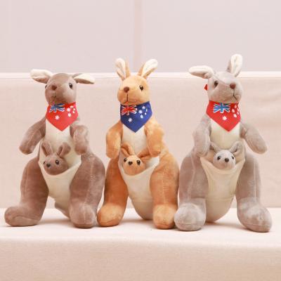 China Factory New 2022 Direct Selling Kangaroo Doll Baby Cute Plush Toy High Quality Gift For Girls for sale