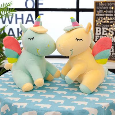 China New Plush Toy Boy Girl Birthday Gift Angel Rainbow Unicorn Fashion High Quality Gift for sale