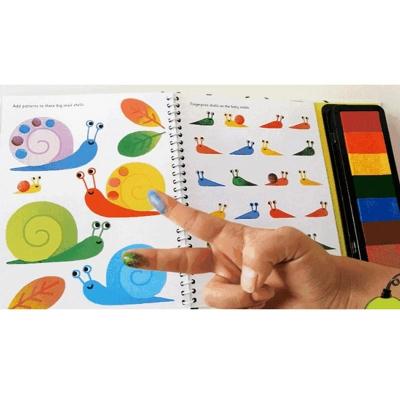 China New Gift Kids Fingerprint Stamp Role Animal Graffiti Exercise Children's Educational Toys Leisure Drawing Toys High Quality for sale