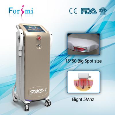 China 12 inch BIG TURE COLOR screen size Intense Pulsed Light shr device for hair and skin for sale