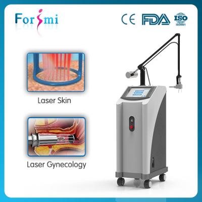 China Ultra pulsed, single and fractional output mode professional co2 fractional laser for sale