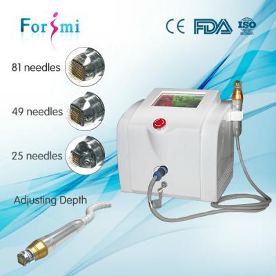 China 5MHZ Frequency fast wrinkle removal high power face lifting fractional rf microneedle for sale