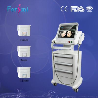 China Korea imported cartrigdes 3 heads high intensity focused ultrasound hifu for sale