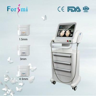 China 15 Inch screen korea rf skin tightening machine ultrosound lift skin machine for sale