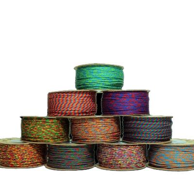 China Diameter 1.0mm 1.2mm Wire 1.5mm Nylon Rope High Elasticity 25 Colors Chinese Knot Macrame Rope Bracelet Braided String DIY Jewelry Rope Thread for sale