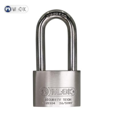 China Security Engineering Sample Available Cheap Price 304 Stainless Steel Padlock for sale