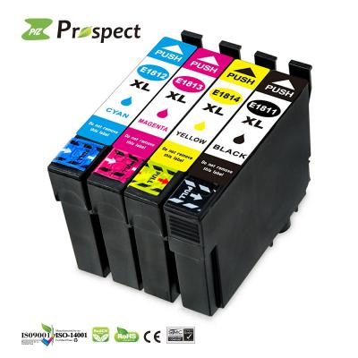 China Prospect Expression Home XP-30 XP-102 Compatible Color Inkjet T1811 T1812 T1813 T1814 E-1811 18XL 1811 COMPATIBLE For Epson Ink Cartridge for sale