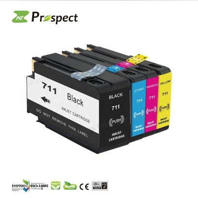 China COMPATIBLE Outlook 711 Inkjet 711XL HP OfficeJet Compatible for HP Designjet T120 24 Printer T120 610 T520 24 T520 Ink Cartridge for sale