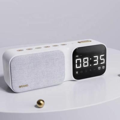 China Amazon Dropship Gaming Products Blue-tooth Visual Hot Mini Speaker Wireless 3D Surround Subwoofer, Wireless Speaker with Alarm Clock FM Radio for sale