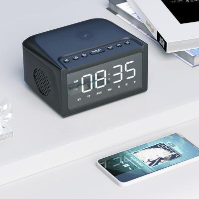 China Wireless Charger For Alarm Clock 2022, Bass Portable Wireless Speakers Wholesale Cell Phone Amazon Speaker FM Radio Wireless Super With Fm Radio for sale