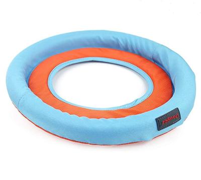 China Fabric Stocked Flight Discs For Dogs Interactive Toys Can Float On Water Easy To Clean And Waterproof for sale