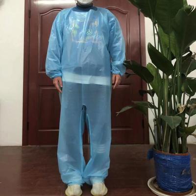 China Factory Wholesale Custom Daily Cleaning CPE Waterproof And Oil Proof Disposable Plastic Aprons for sale